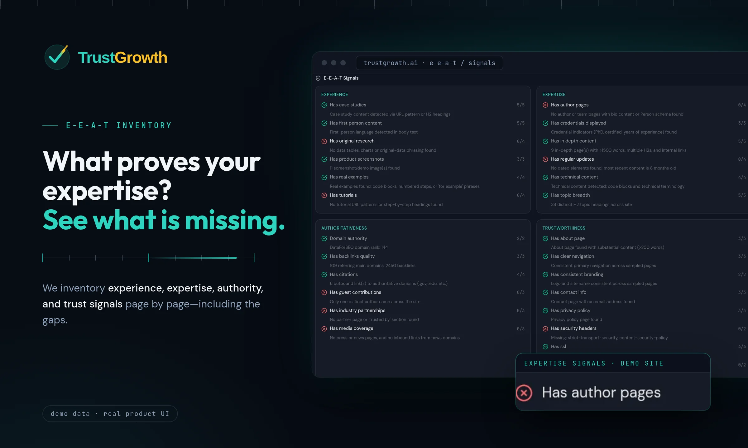TrustGrowth screenshot