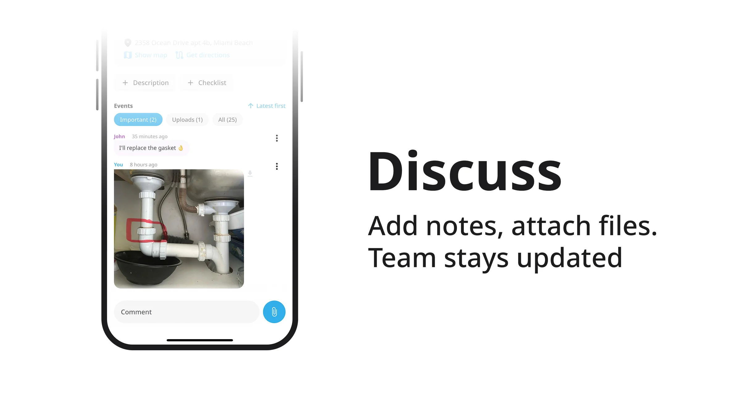 Veritask screenshot