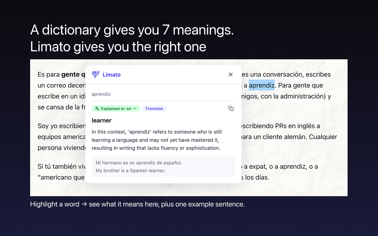 Limato screenshot