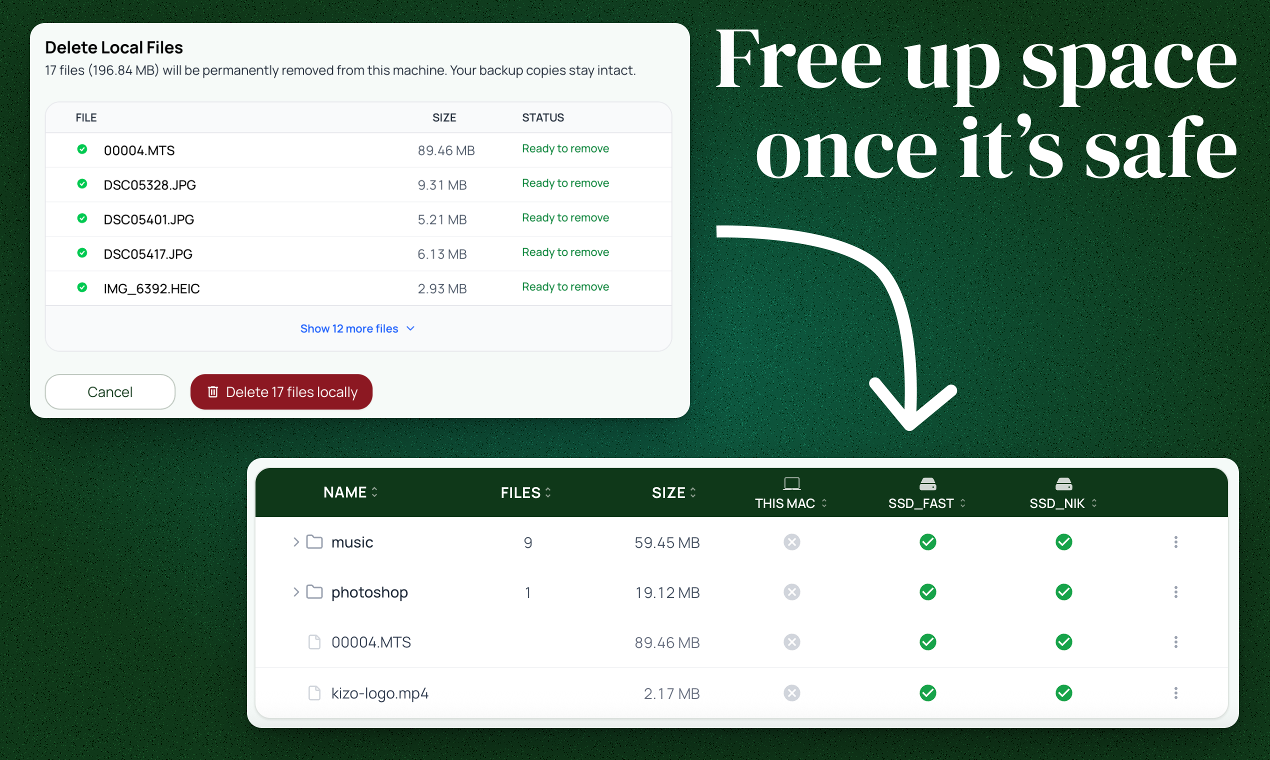 Tusk Backup screenshot